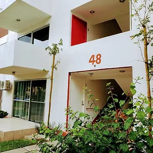 Depto 5 Personas Alberca Estcinmto Seguridad 24 7 Apartamento Puerto Vallarta